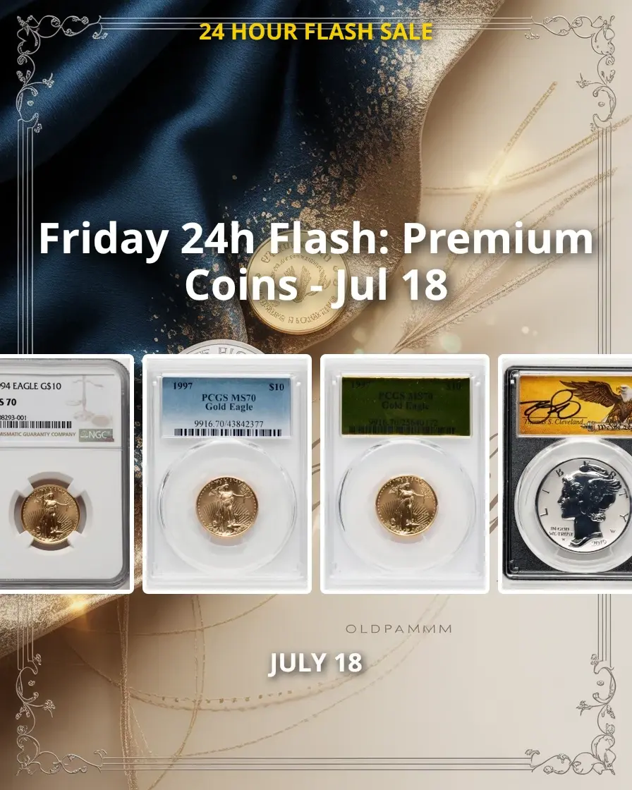 Friday 24h Flash: Premium Coins - Jul 18
