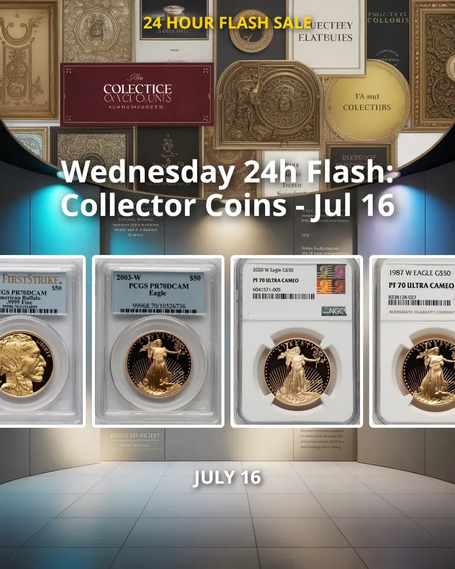 Wednesday 24h Flash: Collector Coins - Jul 16