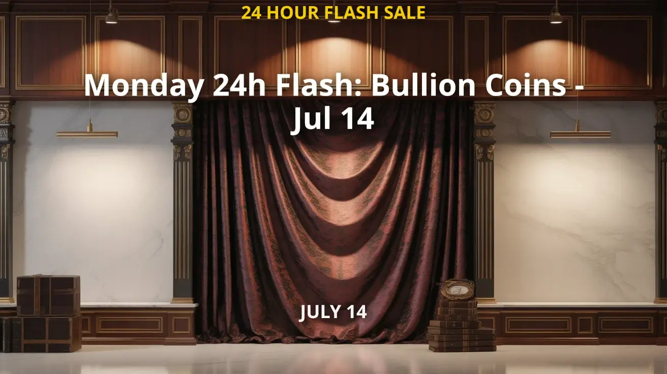 Monday 24h Flash: Bullion Coins - Jul 14